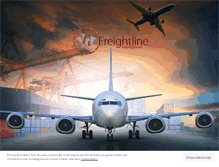 Tablet Screenshot of freightline-international.co.uk